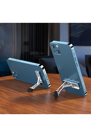 Dizüstü Bilgisayar Standı Katlanabilir İnce Metal Braket Taşınabilir, Ergonomik Laptop Telefon Standı Masaüstü Çok Amaçlı 1 Adet Ayak Sku: Smg8690010226723