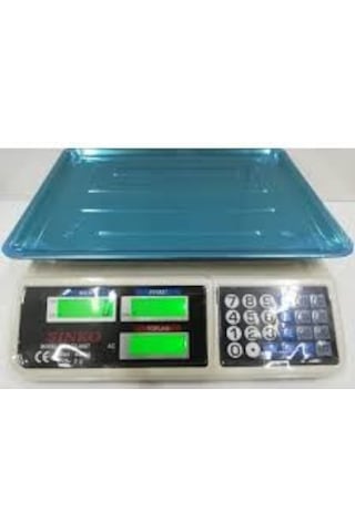 Goldsrc 40 KG Çukur Elektronik Terazi Bakkal Manav Market Şarjlı