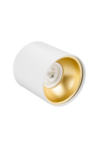 Spot Lamba Led 7W Silindir Beyaz-Gold Duvar Aydınlatma Armatür