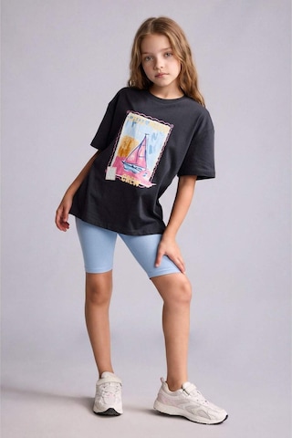 Defacto Kısa Boy Tayt Kız Çocuk B5591a826hsbe409 Mavi-be409