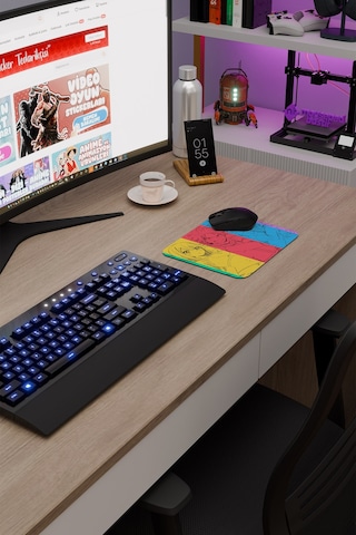 Fairy Tail Anime V5 - 22x18 Gaming Kauçuk Kaymaz Taban Mouse Pad Fare Altlığı