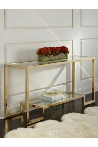 Elia Gold Metal Dresuar/konsol Gold