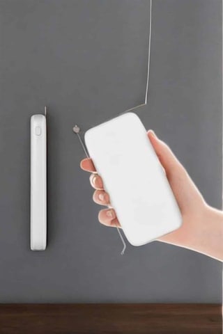 Kablosuz Şarj Aleti Hızlı Şarj Taşınabilir 5000 Mah Gri - Siyah 85947932
