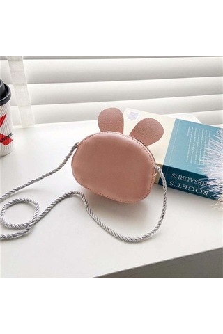 4 Adet Çocuk Mini Karikatür Tek Omuz Çanta Kahve Ayı Jlmtlb Diğer