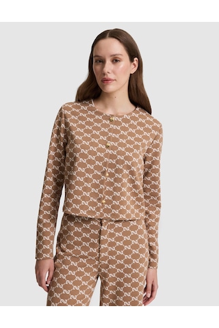 Pierre Cardin Kadın Bej Hırka Örme 50328784-vr011