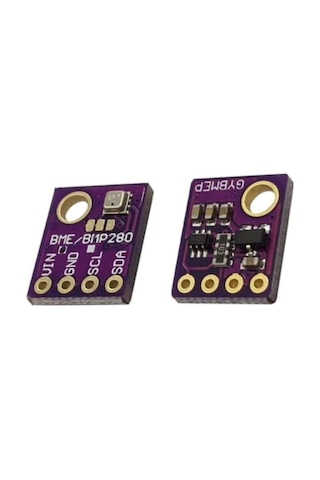 Sıcaklık Nem Ve Barometrik Basınç Sensörü Bme-280 Bme280 5 Volt N11.3701
