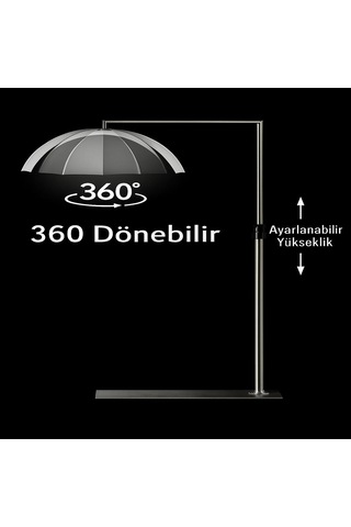 Smayling 28 İnç Profesyonel Sedye Üstü İşlem Ve Bakım Lambası 3000k-6000k Ayarlanabilir Işık 360 Döner Başlık Telefon Tutuculu Güzellik Cilt Bakım İpek Kirpik Dövme