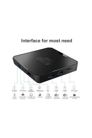 Lobo Ultra Hd Android Tv Box 4k Android Tv Tv Box Tv Stick Akıllı Tv Medya Oynatıcı M98 Pro