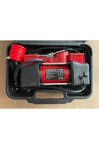 Rodex RDX7304 12 V Mini Araç Kompresörü Güçlü Çift Piston Kompresör