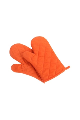 Fırın Eldiveni, Premium Isıya Dayanıklı Mutfak Eldiveni Pamuk Ve Polyester Kapitone Büyük Boy Eldiven, 1 Çift Pembe Diğer