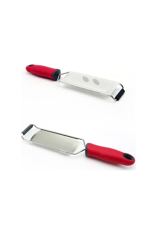 Createtech Limondaki Peynir Rendesi Paslanmaz Çelik Bıçak Peynir Dilimleyici Koruyucu Kapaklı Çikolata Kazıma Planyası Siyah