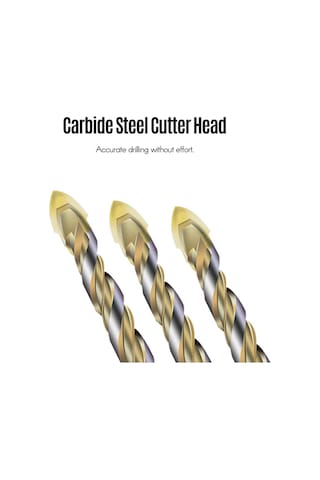 Xindoker 8mm Karbür Matkap Uçları 10'lu Set - Çelik Ve Beton Delme İçin Yüksek Kalite