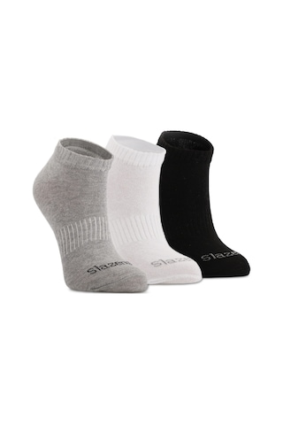 Slazenger JAMAL 3 lü Kadın soket Karışık Çorap