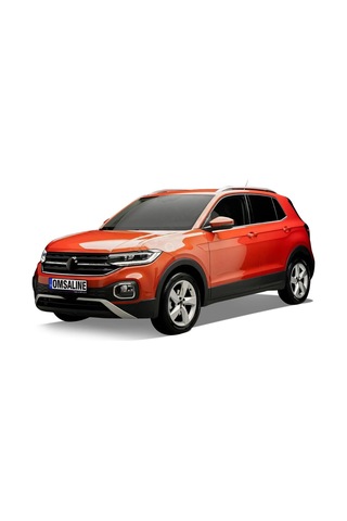 Omsa Vw T-cross Krom Cam Alt Çıtası 4 Parça 2019-2023 Arası