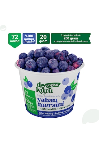 Dokuru Yaban Mersini Kuru Meyve Cipsi 20 G
