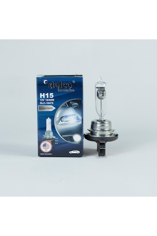 Delco U.s.a H15 Far Ampulü 12 Volt 15/55w Halogen 10 Adet Pgj23t-1