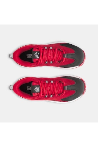 Under Armour Curry 3z 25 Suede Erkek Basketbol Ayakkabısı C-und000750e10600 Kırmızı