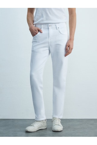 Ltb Sawyer P Orta Bel Jean Pantolon 010095185415942 100 Beyaz