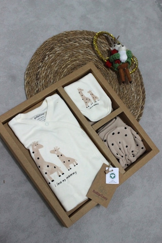 BabyCosy Barbosa Baybycosy Hastane Çıkışı 5'li Set Kahverengi