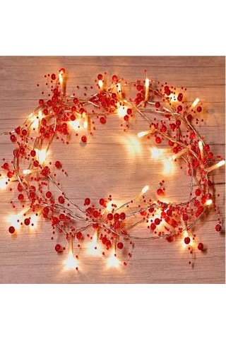 Kl-05 Dekoratif Kokina Led Işık Kırmzı