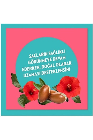 Elidor Doğanın Enerjisi Argan Yağı&Hibisküs Özü Saç Bakım Kremi 3
