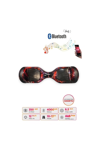 Citymate Hoverboard 6.5 inch Elektrikli Kaykay Scooter Bluetooth Hoparlörlü D15