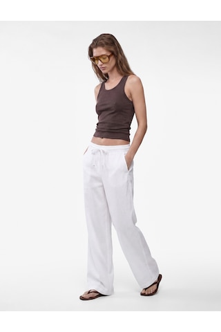 Koton Pamuklu Kaşkorse Slim Fit U Yaka Fitilli Atlet Kahverengi 6sak10387ek Kahve