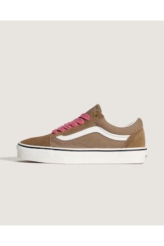 Tommy Hilfiger Old Skool Uniseks Kahverengi Spor Ayakkabı - Vn000d6w