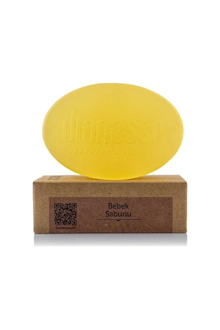 Dionesse 100% El Yapımı Ve Doğal Bebek Sabunu 90 Gr - Bitkisel Gliserin, Doğal Yağlar İle Bebeğiniz