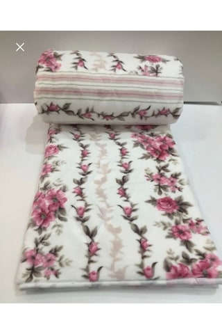 Sarar Tek Kişilik Battaniye-bella Gül Pembe