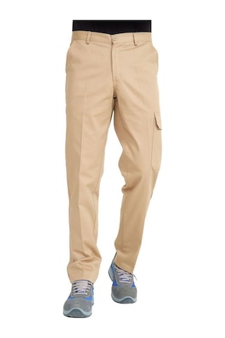 Şensel İş Pantolonu Bej Komando Cepli 54E1411 Bej