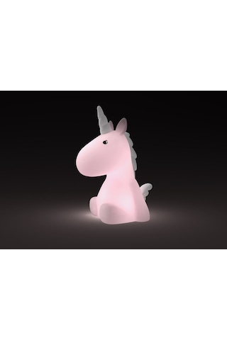 Dhink Silikon Gece Lambası Unicorn Pembe
