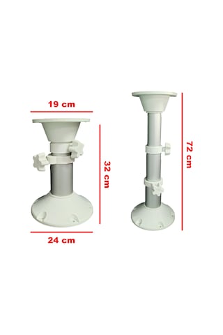 3 Kademeli Masa Ayağı