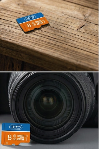 Xo 8gb Class 10 Micro Sd Hafıza Kartı - Suya Dayanıklı Ultra Hızlı Kamera Ve Telefon Kartı