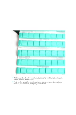 Shineyee 90 Parça Tırnak Yapıştırıcı Macunu & 500 Adet Çıkarılabilir Tırnak Yapıştırıcı Seti - Çok Amaçlı Yeniden Kullanılabilir