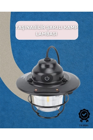 Bay Dış Mekan İçin Şık Led Fener 4400mah Pil, Ipx4 Su Geçirmez, Asılabilir Najmaddin
