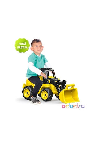Hareketli Kepçeli Üzerine Oturabilen Binici Dev Dozer