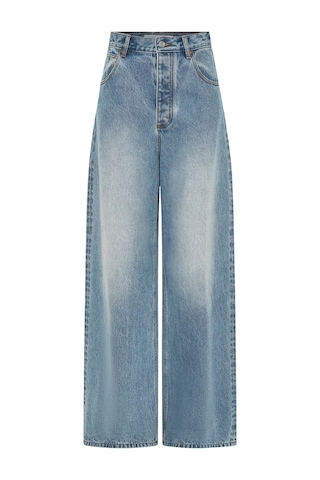 Camilla And Marc Yüksek Bel Geniş Paça Denim Pantolon Açık Vintage Mavi