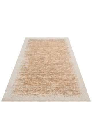Sahara Sha 04 Cream Terra Turuncu Hav Toz Vermez Yumuşak Tuşeli Modern Makine Halısı 120x180 Cm Turuncu - Krem