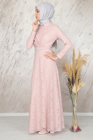 İbrahim Burak Etiler Collection Ahunisa Tanem Abiye Pudra 6525