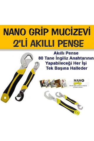 Nano Grip Akıllı Anahtar Pense 5639