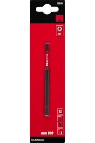 Çift Torsiyonlu Darbeli Bit - 120 Mm, T25, S2 Çelik