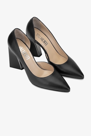 Valmenti Avıorkadın Siyah Hakiki Deri Topuklu Ayakkabı 33 9200y Bn Ayk Y24 Siyah