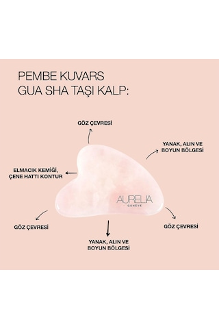 Aurelia Geneve İnce Çizgi ve   Gua Sha Seti