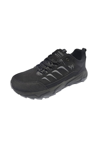 Awidox 1171-25 Deri Fashıon Anatomik Erkek Sneaker Siyah