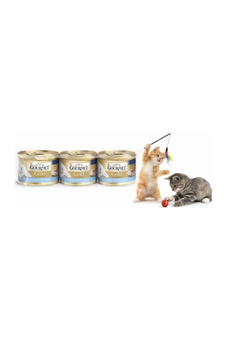 Gourmet Gold Kıyılmış Ton Balıklı Kedi Konservesi 5 Li Paket