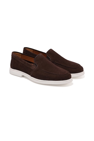 Sneaker Erkek Og-481 John May Kahve Süet Kahverengi