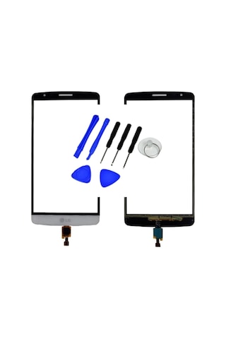 LG Uyumlu G3 Stylus D690 D693 Dokunmatik Ön Cam + Tamir Montaj Seti