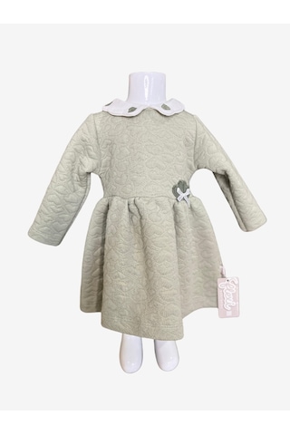 Flexi Kız Bebek Elbise-486 Yeşil