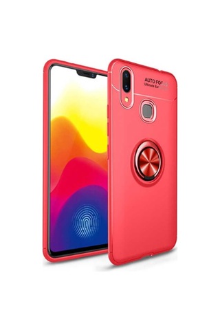 Huawei Y7 Prime 2019 Kılıf Yüzüklü Magnetli Ravel Case